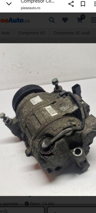 Compresor clima Audi A4 B7 2.0 Tdi BLB BRE 2006 2007