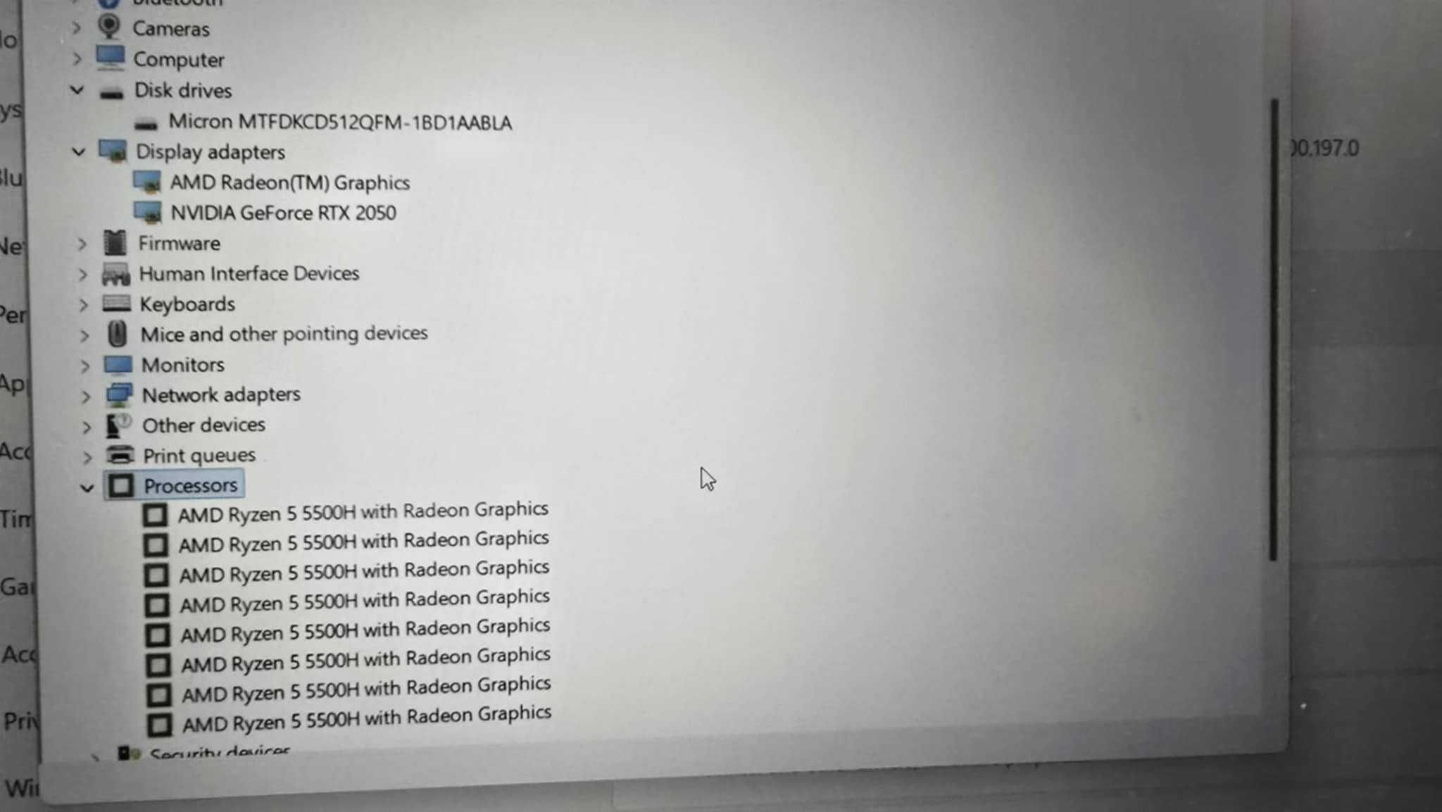 Лаптоп Lenovo IdeaPad Gaming 3 / RTXR 2050 / 16ГБ RAM  / 512SSD