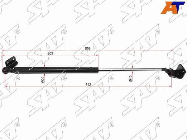 Амортизатор крышки багажника Hyundai Terracan