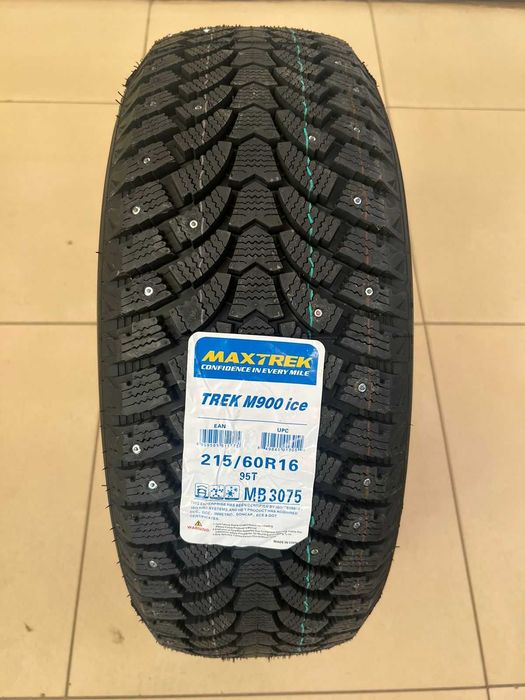 215/60 R16 Maxtrek Trek M900 ice шипованные