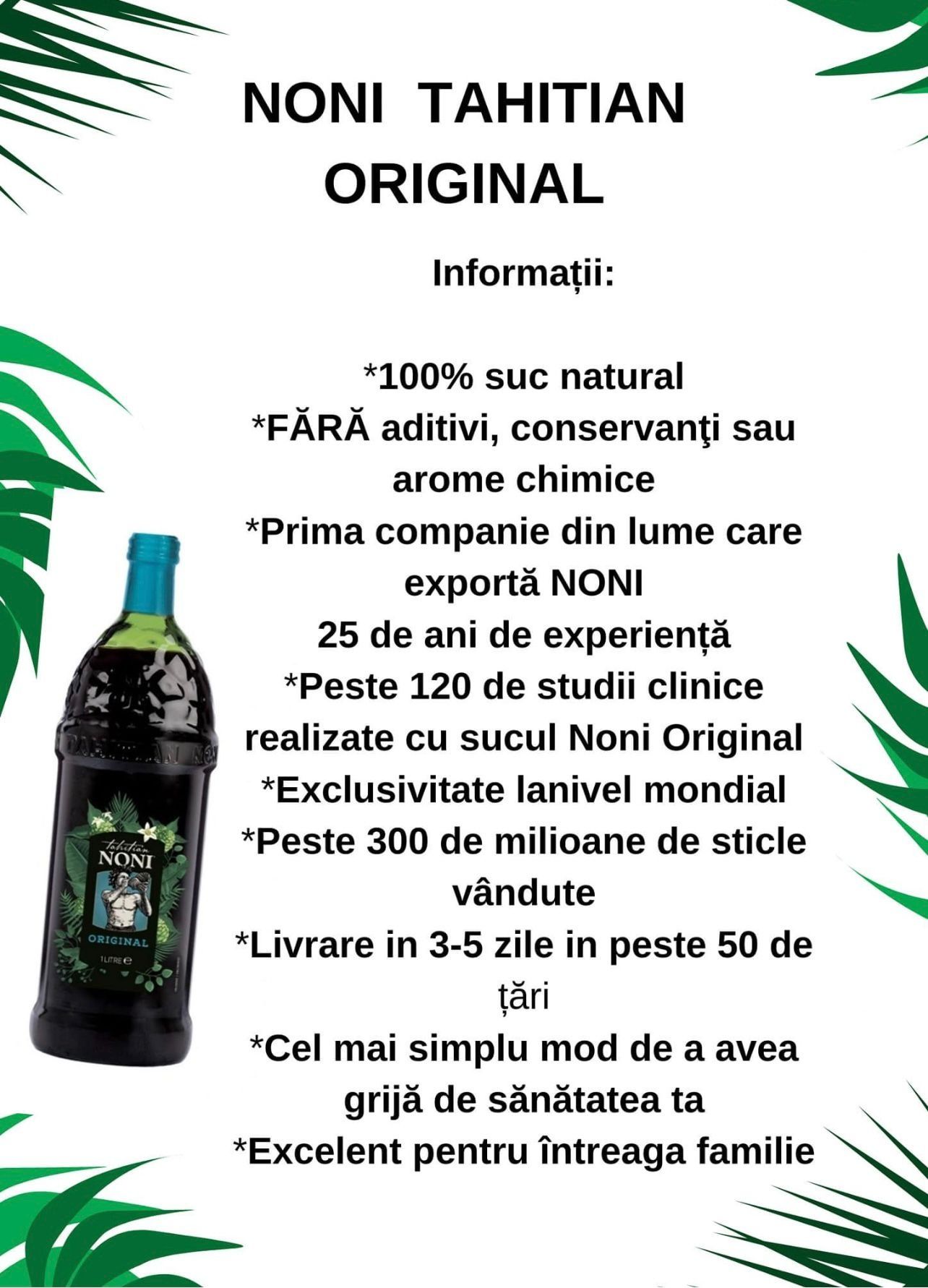 Noni Tahitian Juice