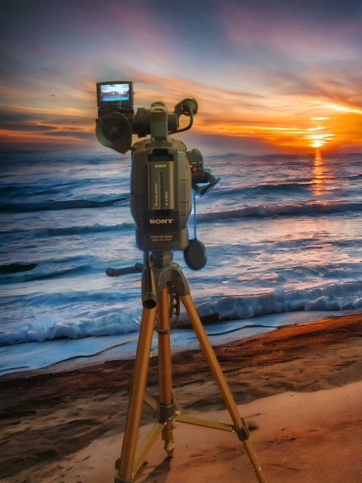 Професионална Видео Камера SONY и Професионален Фотоапарат Canon 2K