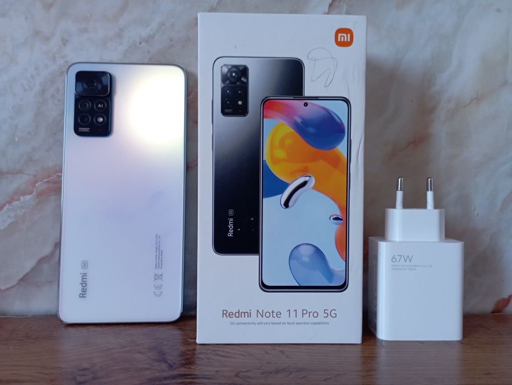 Redmi Note 11 pro 5G новый 6/64гб