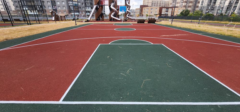 Резиновый покритие под ключ