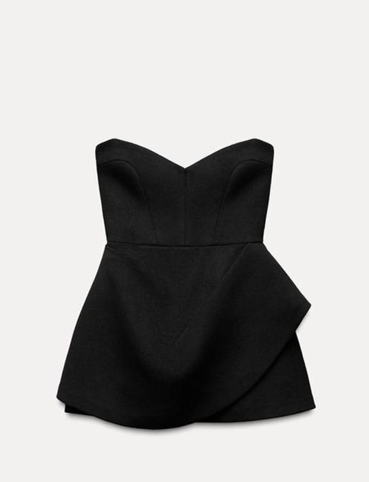 Черна рокля Zara