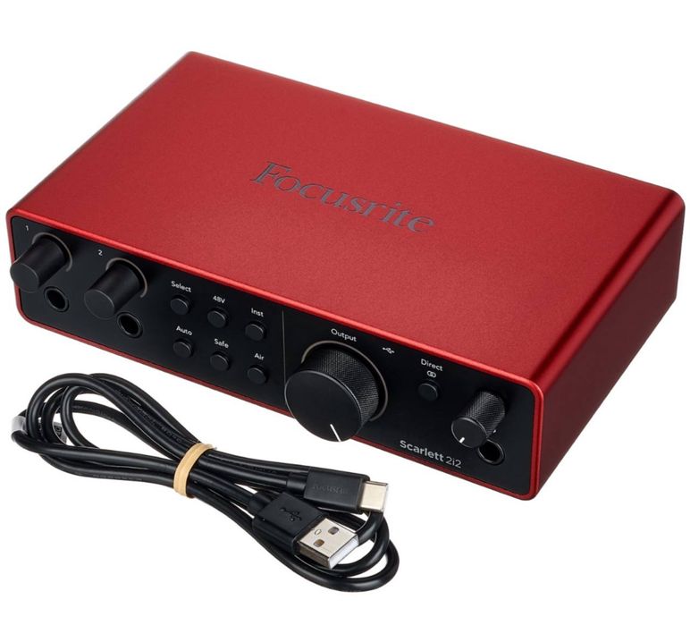 Focusrite Scarlett 2i2 4th Generation