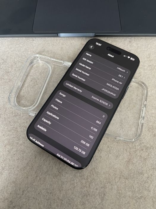 Iphone 17 Air 256  Factura Garantie 2 ani nu schimb