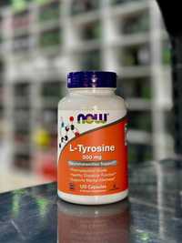 NOW Foods, L-тирозин, 500 мг, 120 капсул