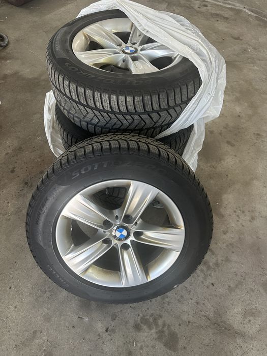 Jante Bmw 225/55 r16 cu anvelope de iarna