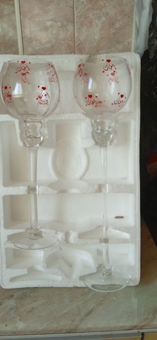 Большие фужеры для декора