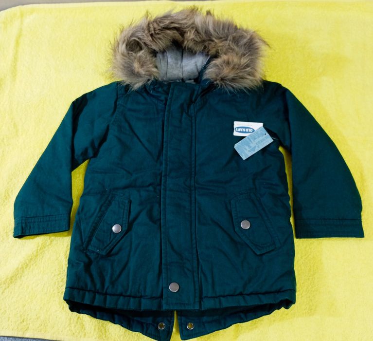 Фирменная куртка парка для мальчика