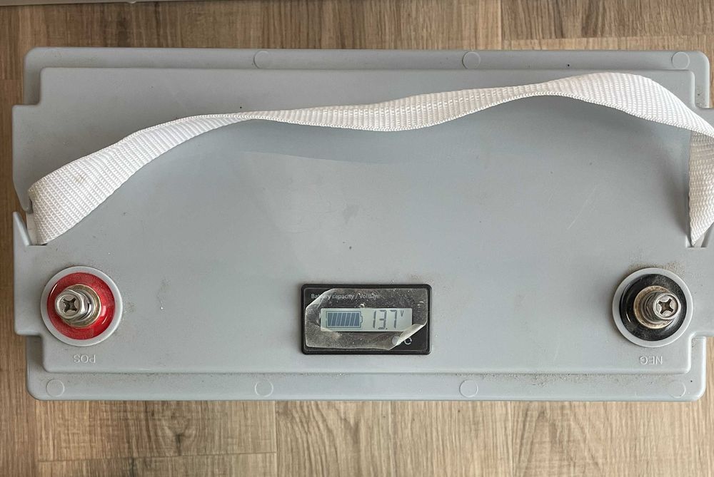 Baterie LiFePO4 12.8V 100 Ah (100A) + LCD + BMS FĂRĂ ÎNTREȚINERE