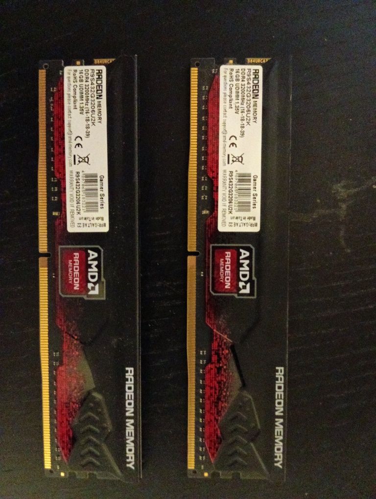 Памет 2x16gb amd radeon memory