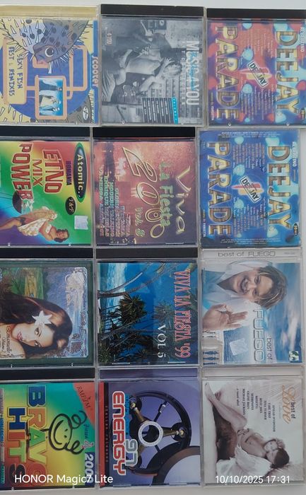 Cd cu muzica străină și romaneasca