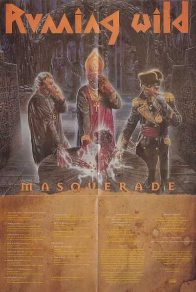 CD Running Wild - Masquerade 1995