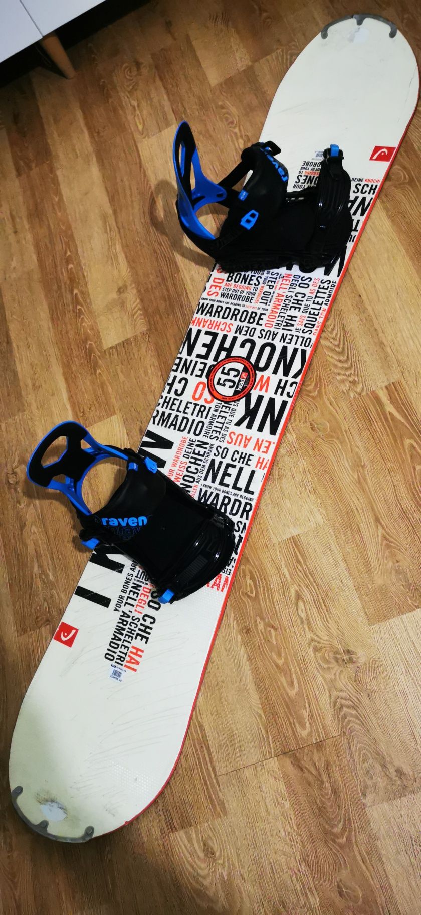 Placa snowboard HEAD 155 cu legaturi Raven