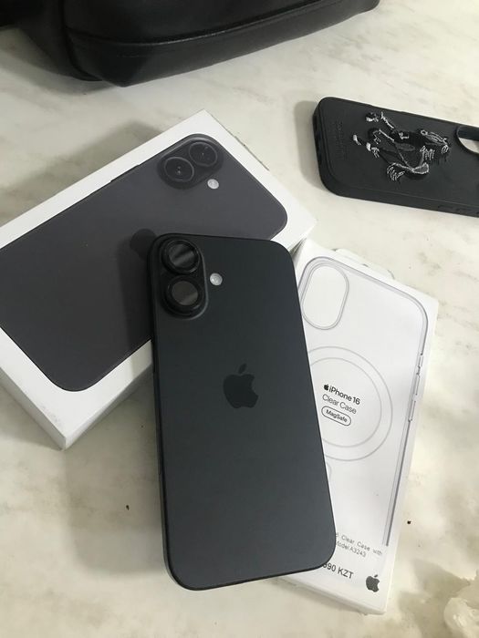 iPhone 16  памет 128
Минус жок пон тұр чек