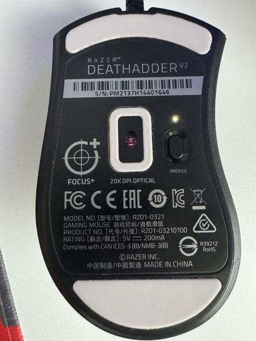 Razer DeathAdder V2 – Stare foarte bună, funcționează perfect
