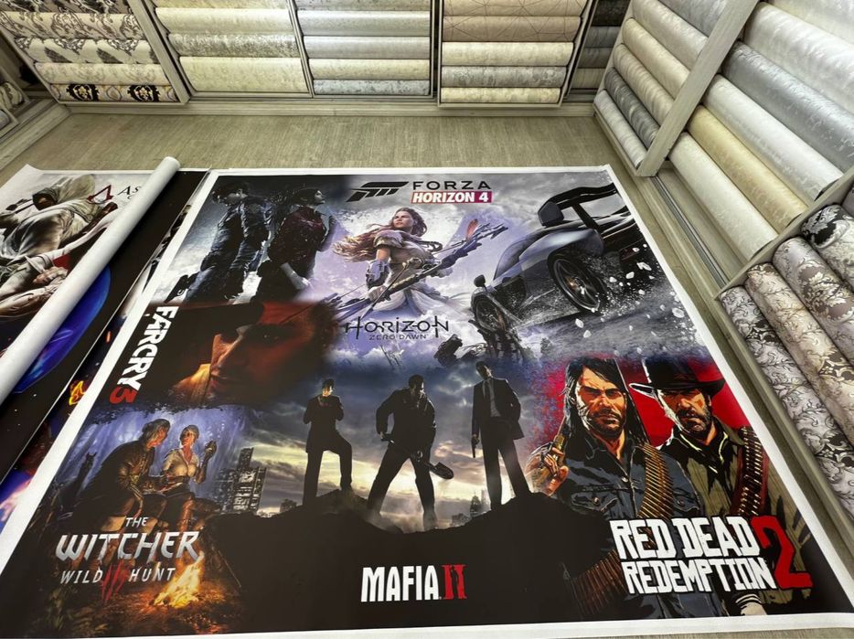 Фото обои заказга 1 кунда таййор болади