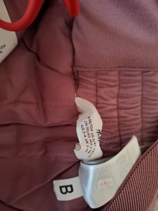 Salopeta fete H&M, marime 2-4 ani