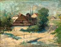 Școală maghiară-Autentic!  KASZNÁR Ring JENŐ(1875-1945)