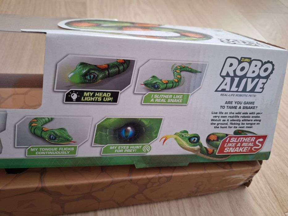 Sarpe Robo Alive, jucarie interactiva, nou in ambalajul original