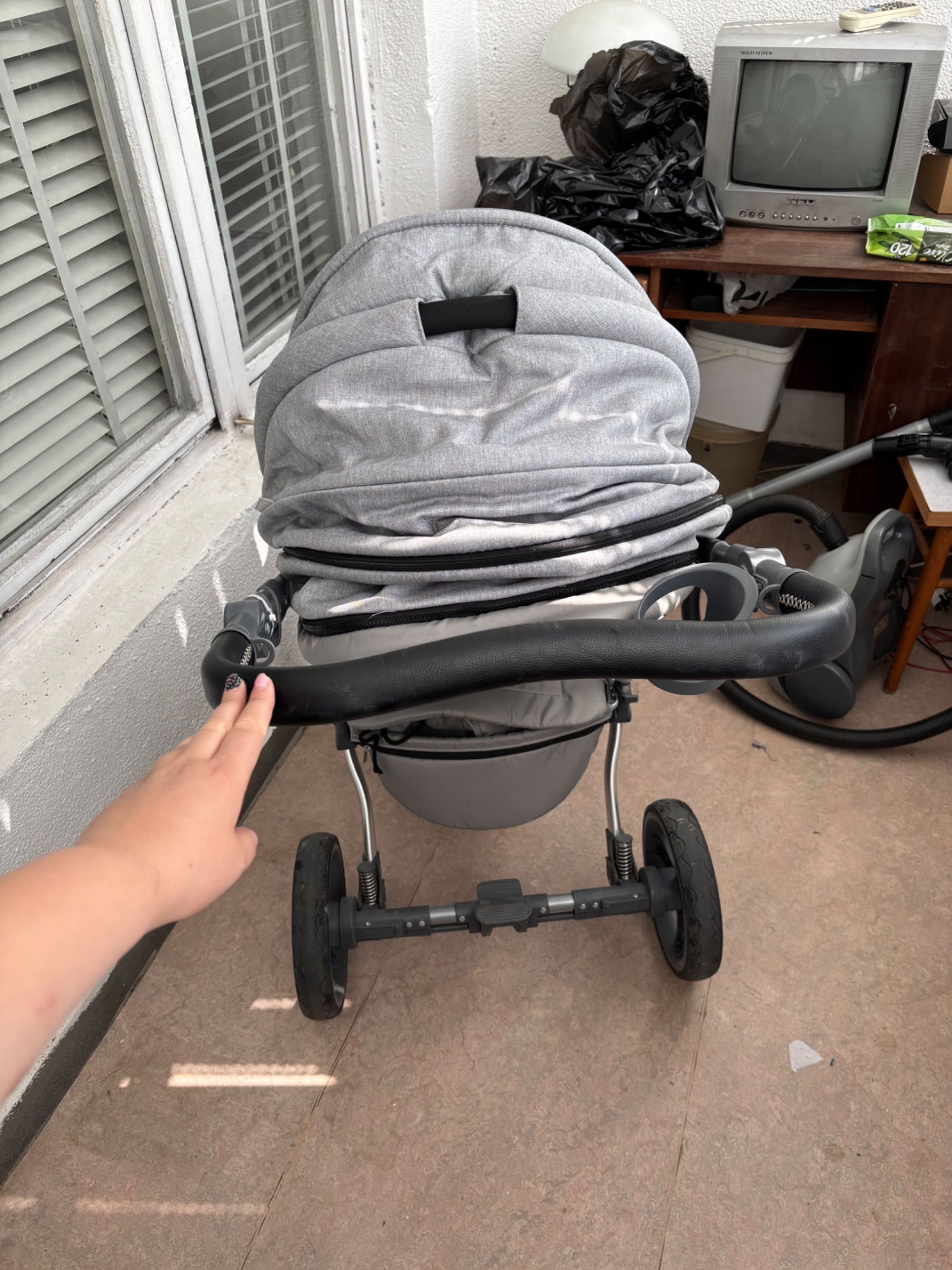 2 в 1 количка Lorelli Rimini Premium Grey