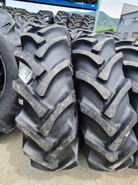 Cauciucuri noi 12.4-24 GRI 12PR anvelope tractor cu incarcator FIAT