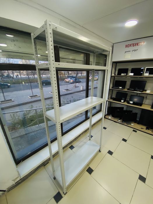 Металические стелажи 10шт