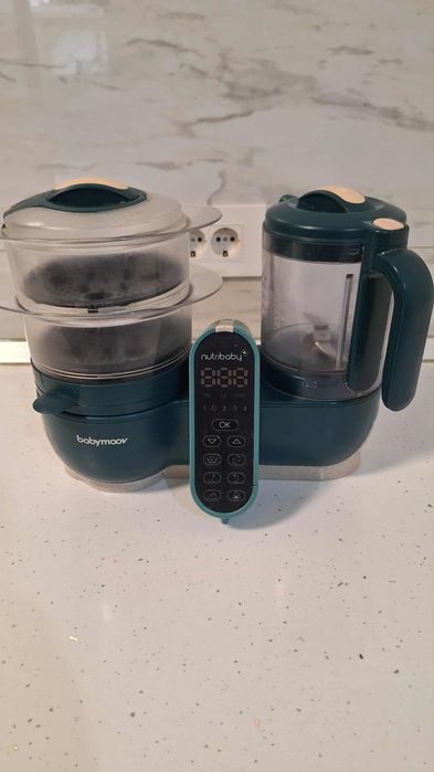 Robot multifunctional 6 in 1 Nutribaby, Opal Green, Babymoov