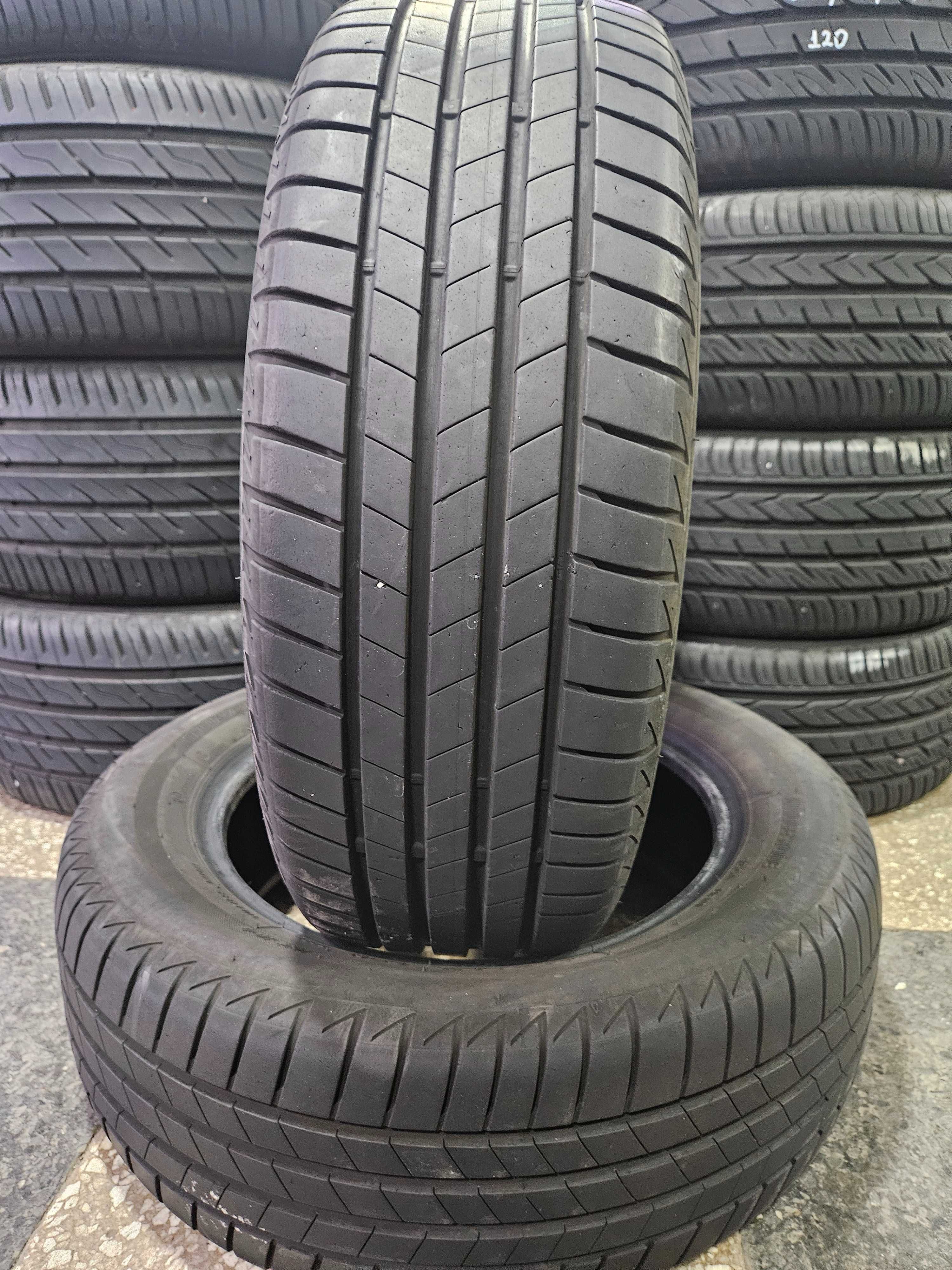 2бр 185/60/15 BRIDGESTONE 6,5мм грайфер дот:20г безплатен монтаж