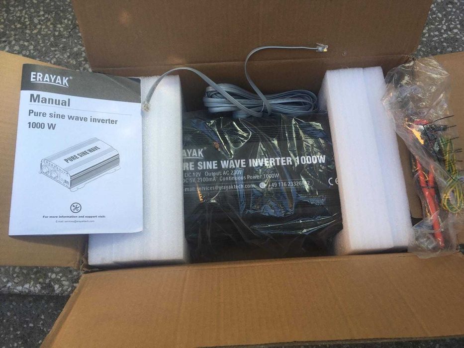 Invertor sinus pur 1000/2000 w telecomanda