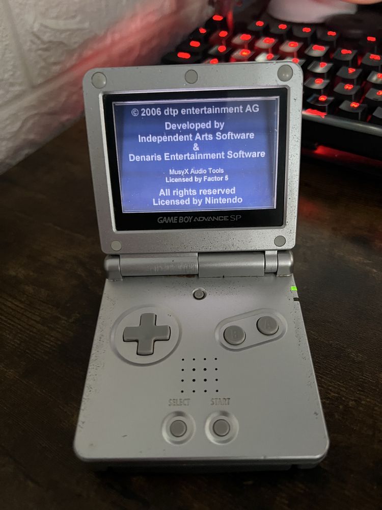 Consola Nintendo Gameboy Advance SP
