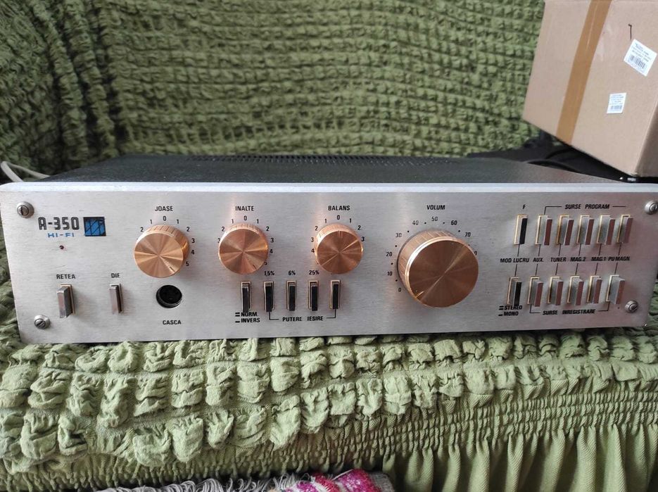 Jucarie /  Statie Electronica Industriala / A-350 / 2 X 35W