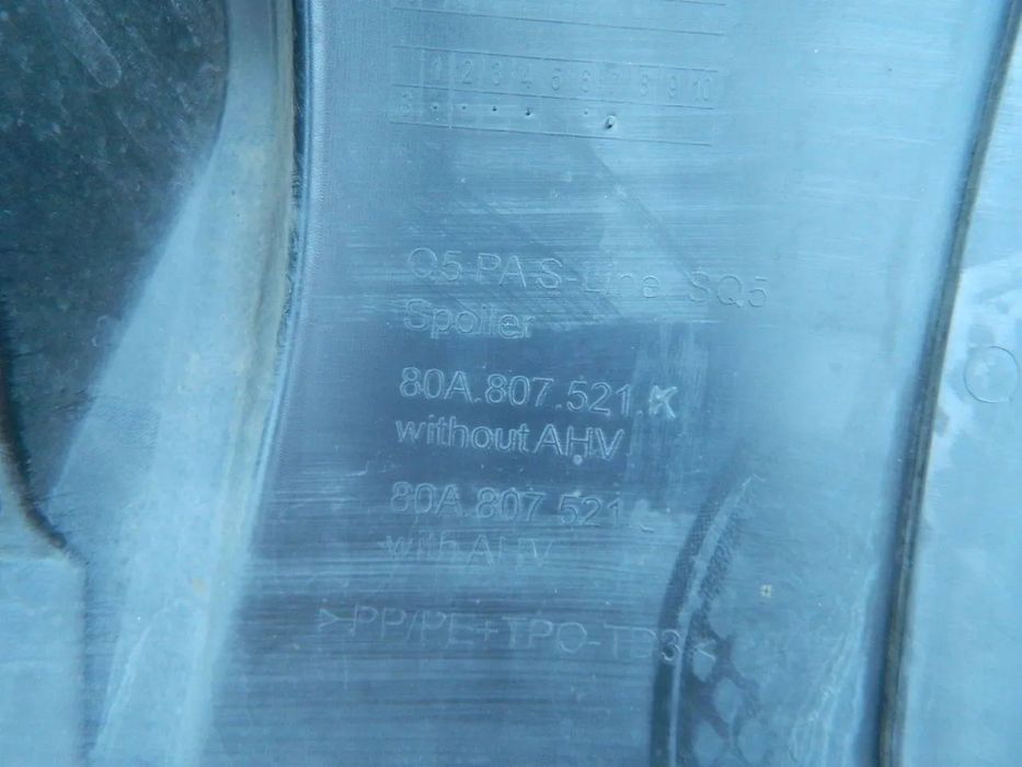 Difuzor bara spate Audi Q5 S-Line ,SQ5 2021-2023 cod 80A807521K