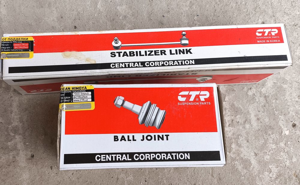 Шаровые опоры ласетти CTR