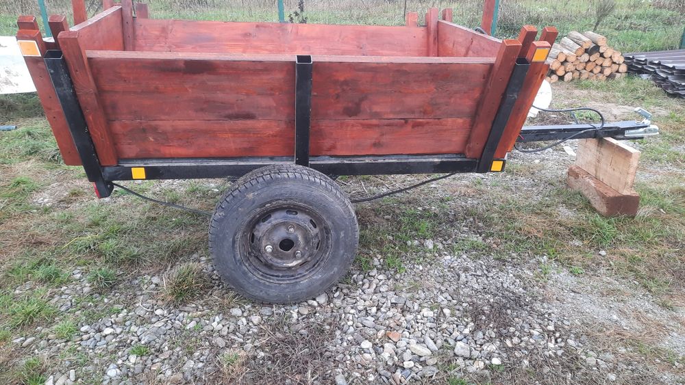 Remorca rotii pe 14 c