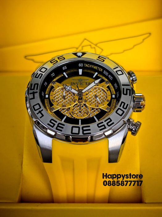 INVICTA Pogo Yellow 50mm, Инвикта нов ръчен часовник