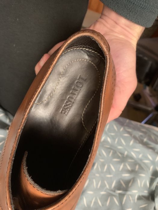 Pantofi Lottusse piele coniac 44