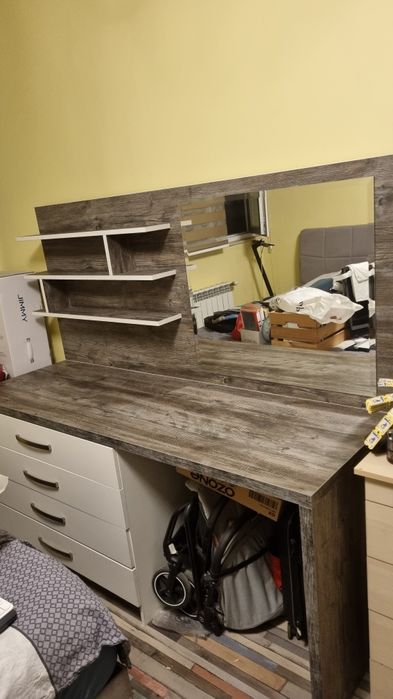 Скрин бюро с огледало