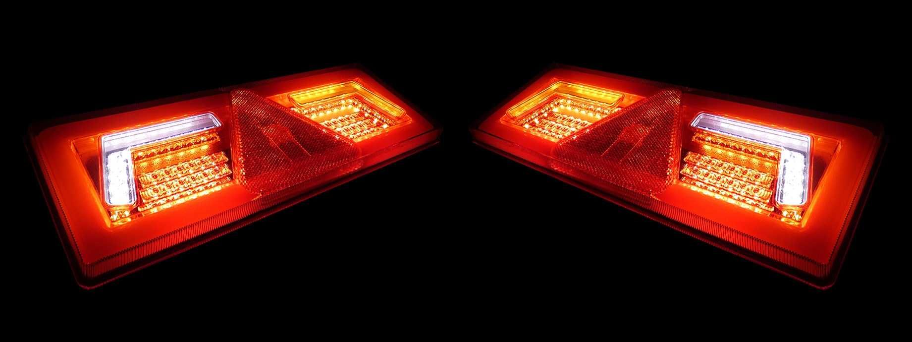 Неонови габарити Лед Стопове За Бус,Камион,Тир,Ремарке,Караванa 12 24v