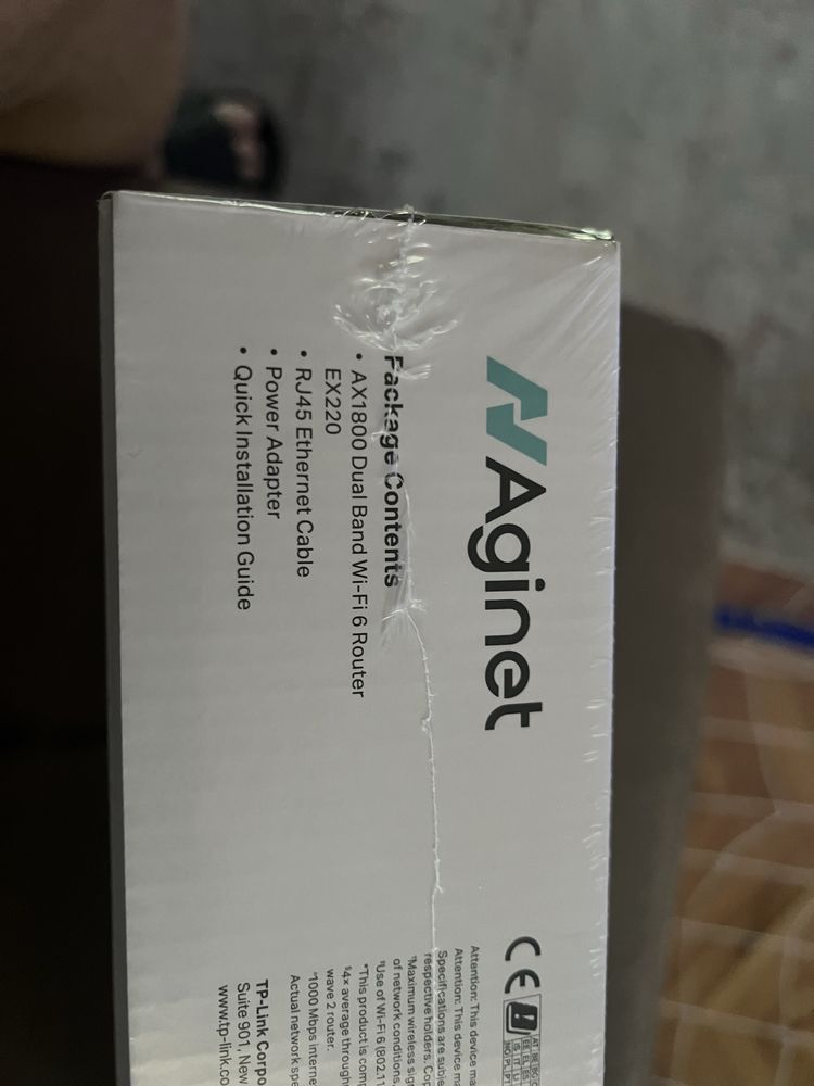 TP LINK EX 220 AX1800 двулентов Wi-Fi 6 рутер