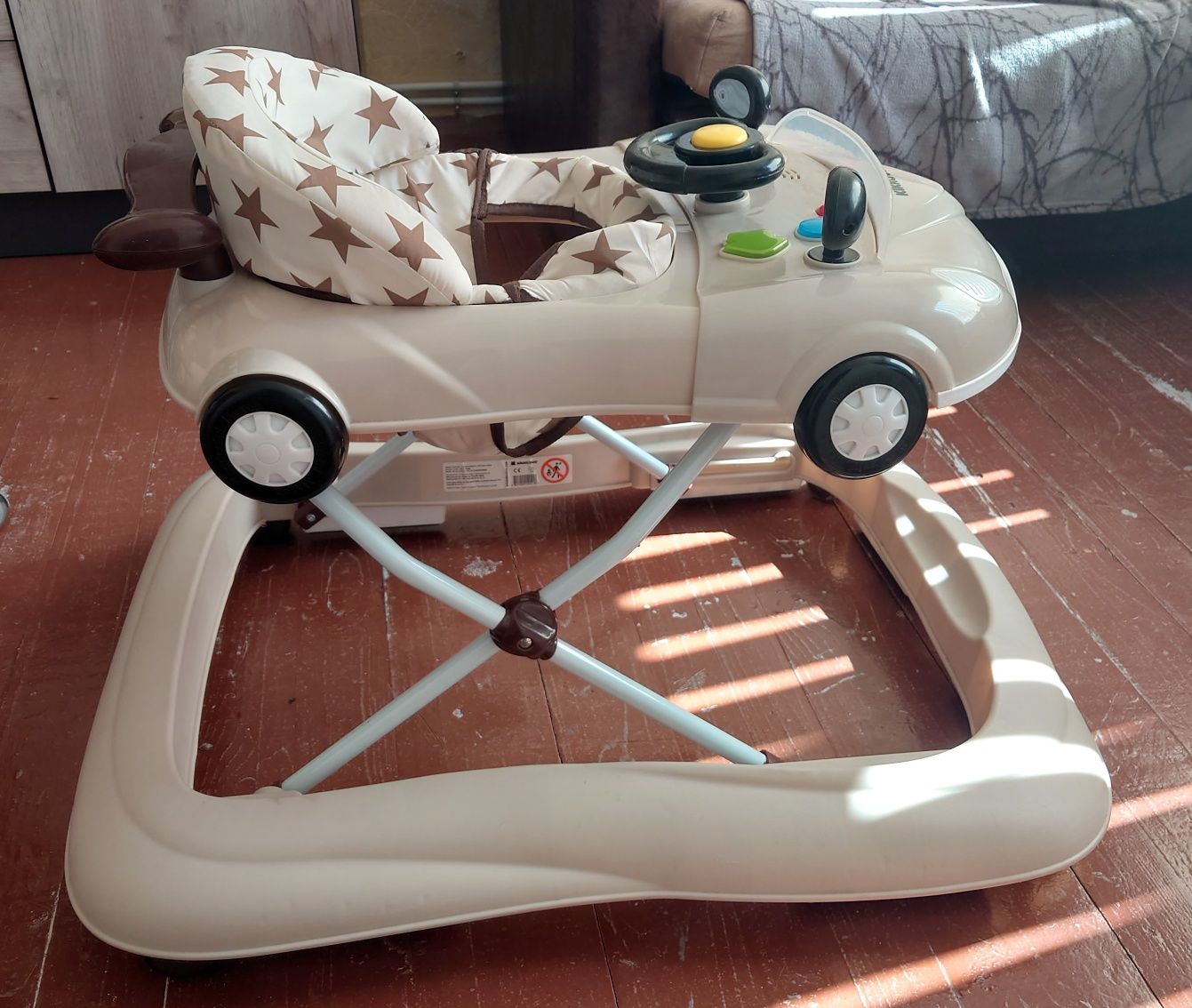 Проходилка Kikka Boo Car Beige