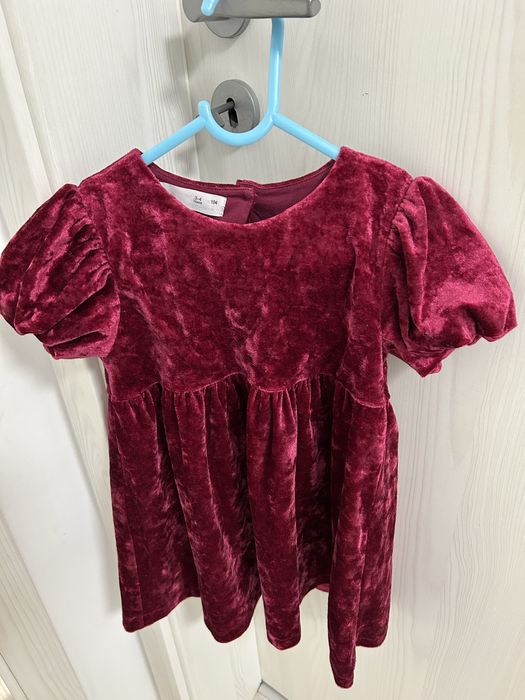 Rochie catifea  Zara 3-4 ani