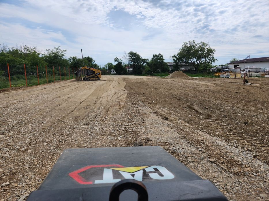 Pamant Balast Nisip Agregate Miniexcavator