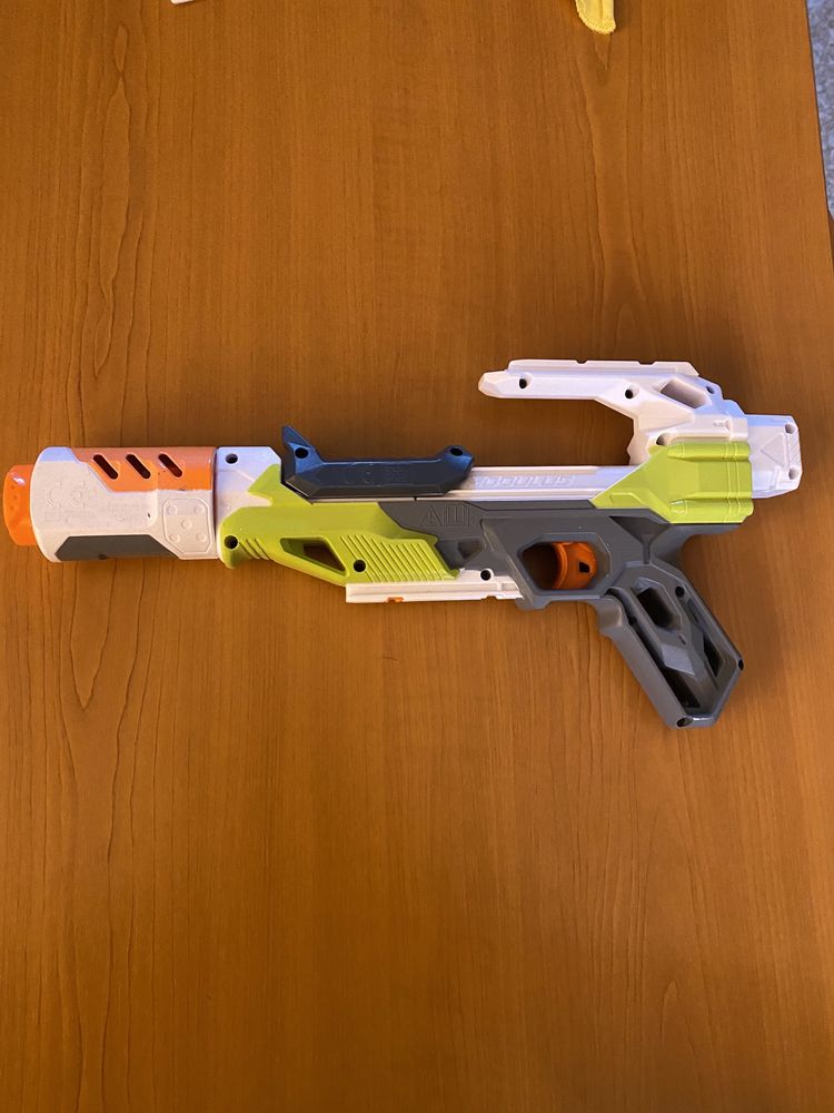 Pistol jucarie pusca 2 x Nerf Modulus + pistol Firestrike elite