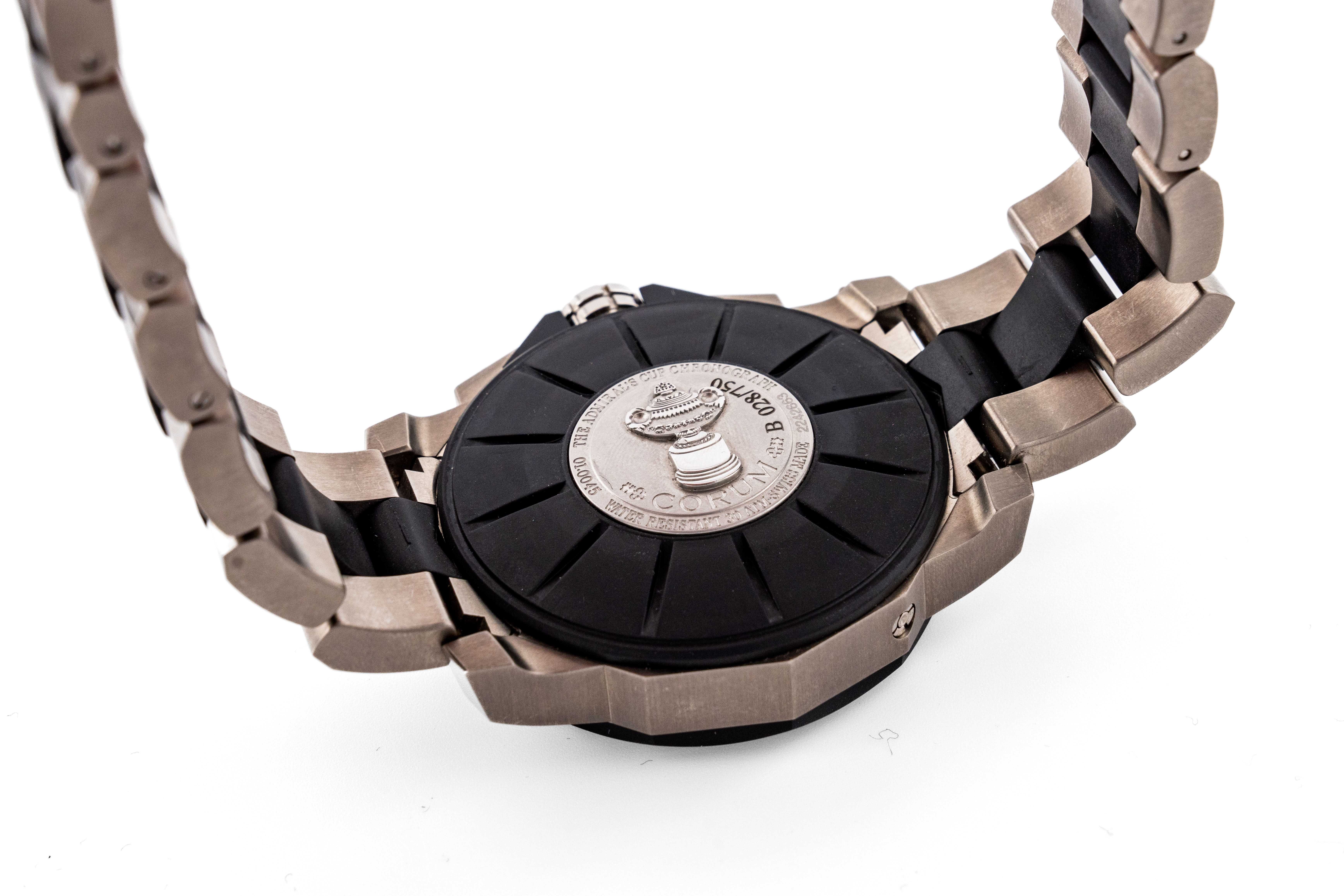 Ceas de mana Corum Admiral's Cup Chronograph Titanium