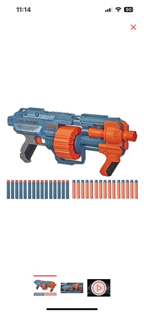 Нерф б.у Elite 2.0 Shockwave RQ-15 E9527