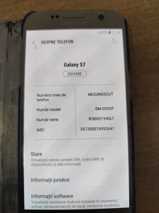 Vând Samsung Galaxy S7