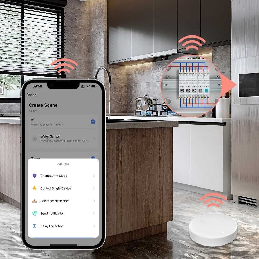 Avatto ZWS16 – ZigBee Сензор за наводнение